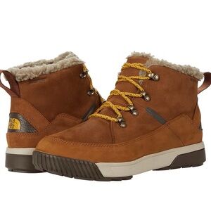 Worn once- Sierra Waterproof Lace-Up Bootie